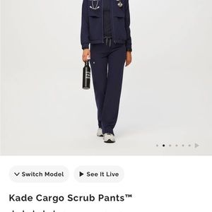 Navy Figs scrub pants . New in packages .
